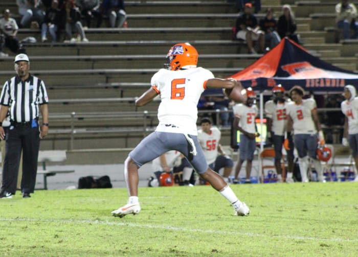 Hall prepares to throw